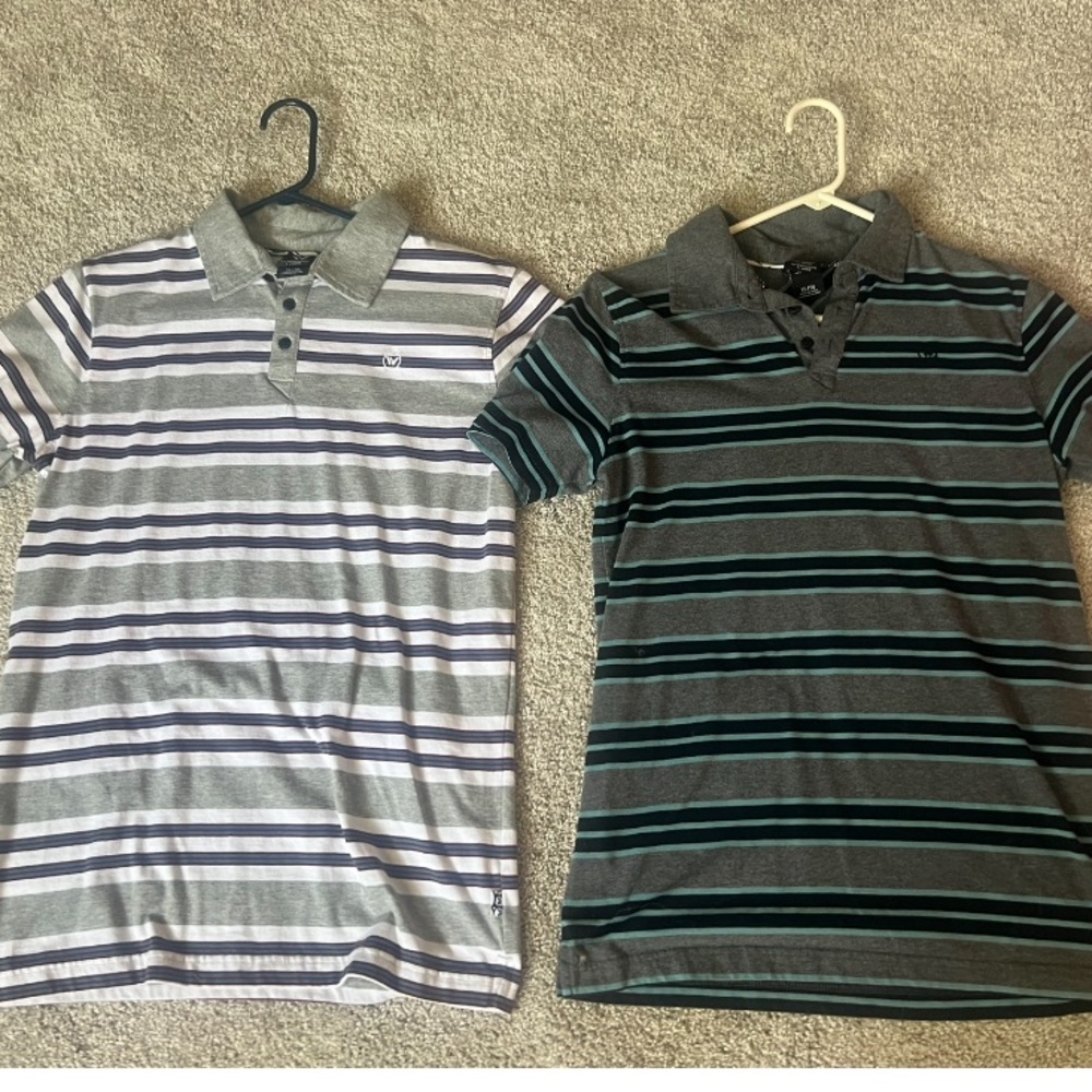 Shawn White Polo TWO young  adult Teen size XL